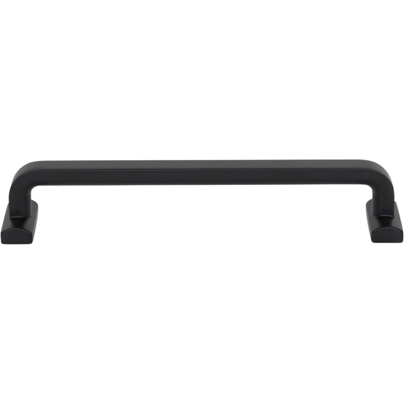 Harrison Bar Pull, Flat Black, 6 5/16" Center to Center