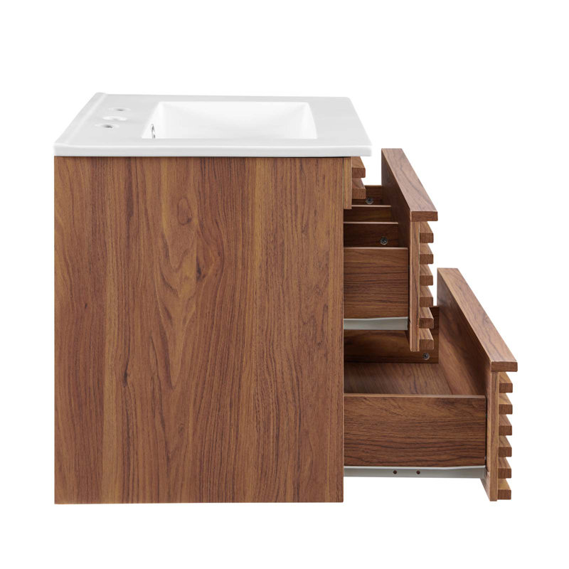 Meuble-lavabo mural 24 po Render
