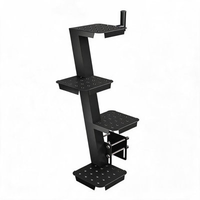 - Step Steel Lightweight Folding Straight ladder