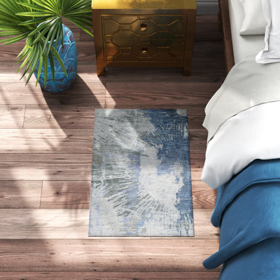 Kaylani Washable Abstract Indoor / Outdoor Rug