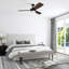Ventilateur de plafond de 52 po avec éclairage Calico-24773916