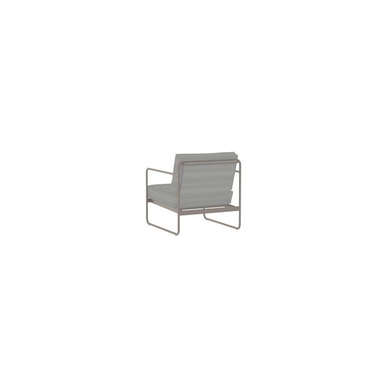 Oasis Outdoor Lounge Chair, Gray, Gray