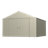 Elite Steel Storage Shed, 12X14, Cool Grey-78950040
