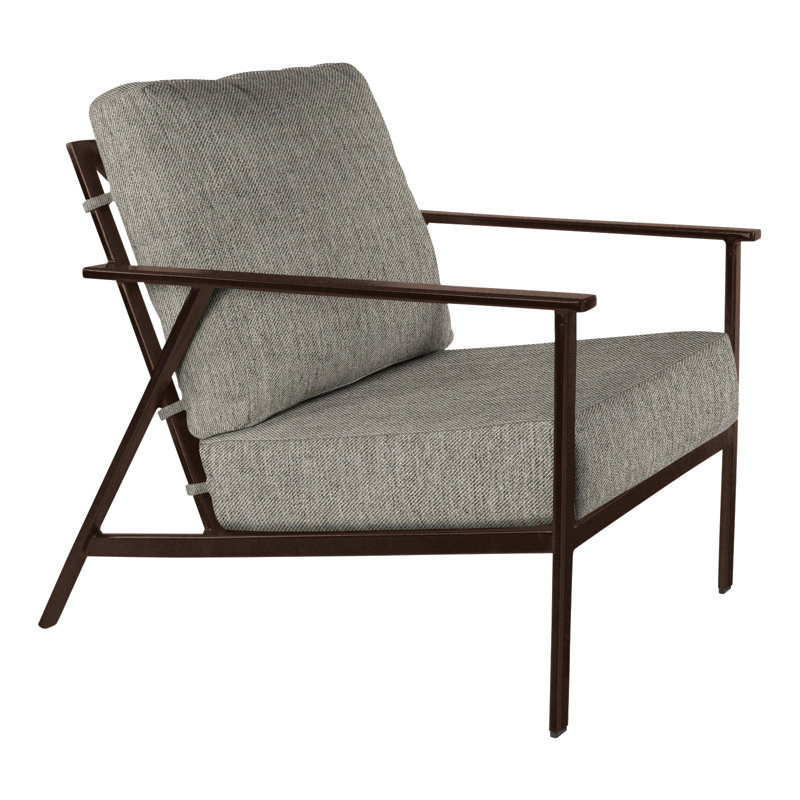 Marin Outdoor Armchair, Sash Denim, Copper Creek