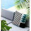 Oreiller carré réversible intérieur / extérieur Snazzy-119056639-119056627