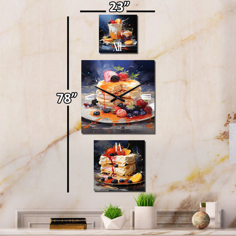 Mahalet Metal Wall Clock