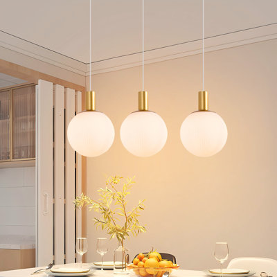 3 -Light E27 Dining Table Pendant