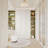 Emmali 4-Light 16.9" Brushed Brass Crystal Flush Mount