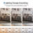 Dvorak Solid Wood LED Panel Bed-1742534663