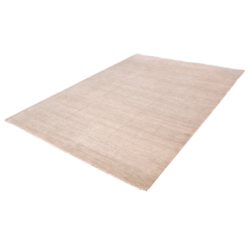Tapis kaki en soie ombre 9 po 9 po x 13 po 9 po