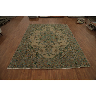 Handmade Wool Medallion Traditional Area Rug 10x13