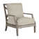 Chaise longue d'extérieur en teck Haley