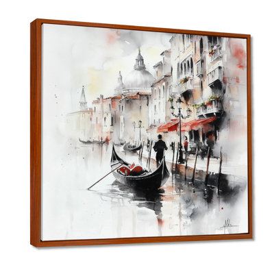 Venice Grand Canal Landscape I - Venice Print Wall Art