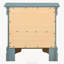 Table de chevet traditionnelle 1 tiroir, bleu sarcelle-1751040059