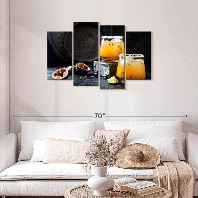 Yarlin Mango Passionfruit Cocktails, 27" H x 43" W