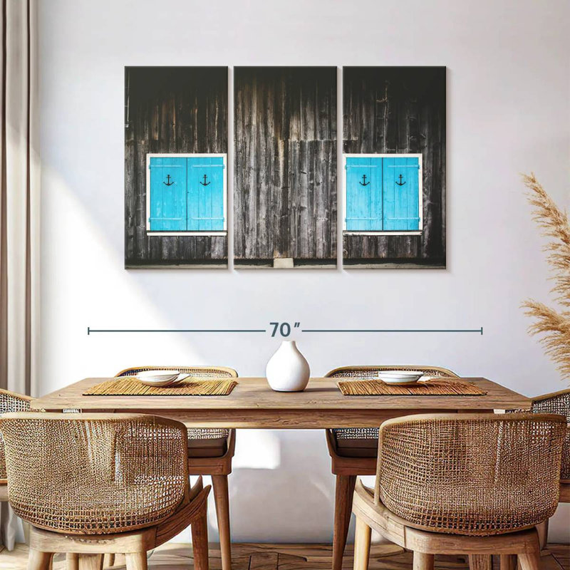 Lilie Nautical Windows, 36" H x 57" W
