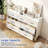47.2" Wide Metal Dresser Chest with 7 Drawers TV Stand for Bedroom, Hallway, Living Room-337702702