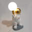 Lampe de table astronaute, ampoule G9, lampe de bureau lune, lumière chaude 3000K, veilleuse pour chambre, salle de jeux et chambre d'enfant