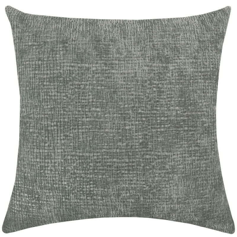 Kimia Square Pillow Cover & Insert, Gray