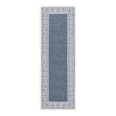 Tapis bleu marine intérieur / extérieur Amiri