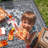 Outdoor Waterproof Plastic Straw Rug,Country Vintage Floral Carpet for RV,Patio,Backyard-344702441