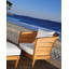 Limited 200 Outdoor Teak Ottoman