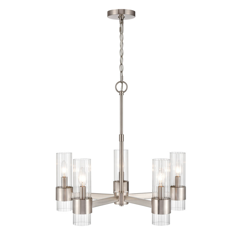 Lustre classique / traditionnel à 5 lumières Caberton