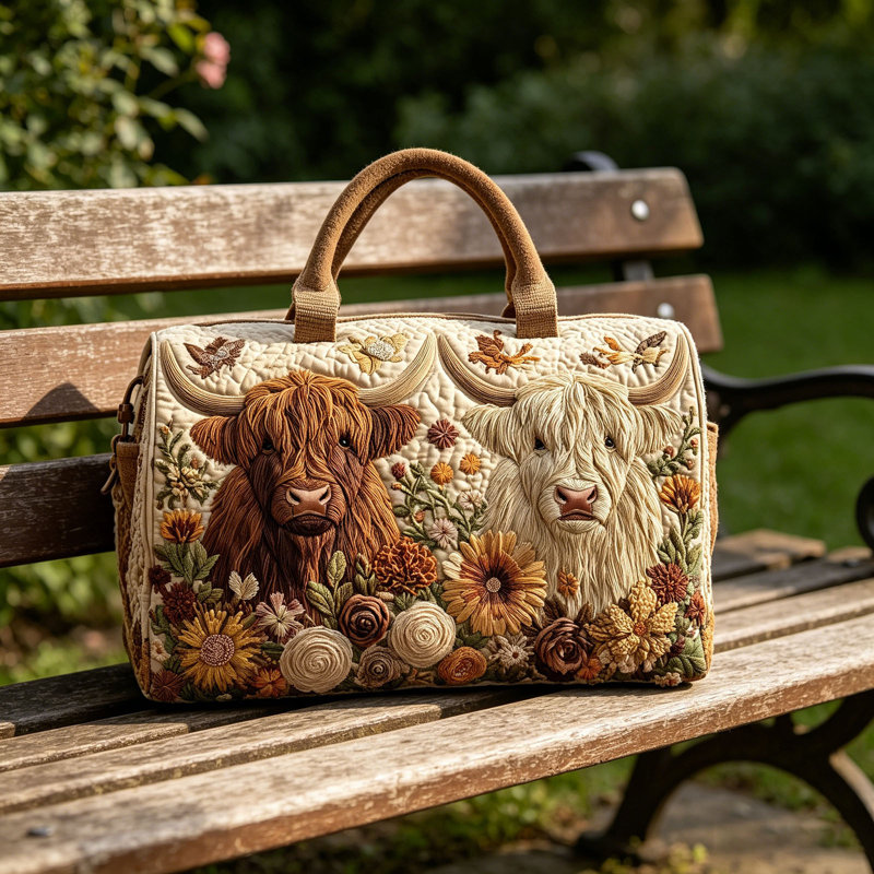 Sac à dos à dos de vache, C