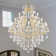 24 - Light Crystal Dimmable Tiered Chandelier