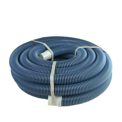 35' X 1.5" Blue Spiral Wound Swimming Pool Vacuum Hose