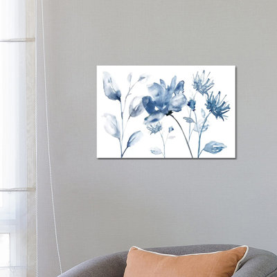 Translucent Blues II by Nan - Wrapped Canvas Painting