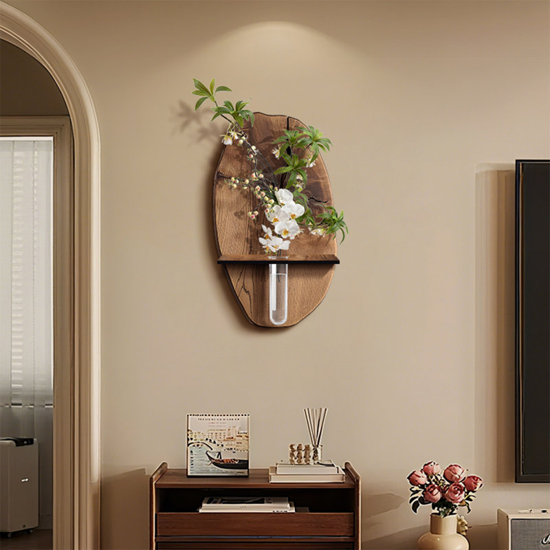 Brown Free Form Sandstone Wall art, 16.93" H x 9.84" W