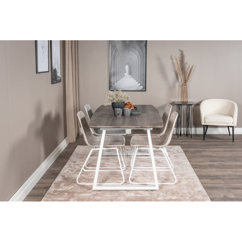 Nevis Butterfly Leaf Dining Set
