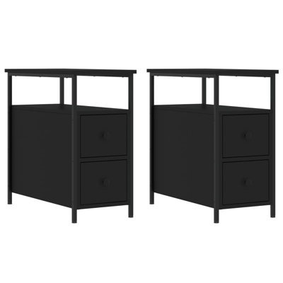 Nedlands 30cm W Manufactured Wood Bedside Table