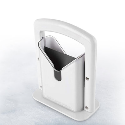 Cheer Collection Stainless Steel Bagel Slicer