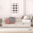Modern Twin Size Platform Bed Frame with 2 Drawers-459576707