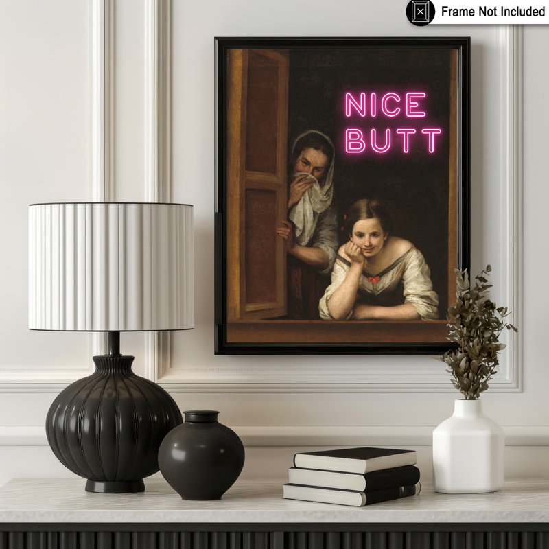 Joli cul, Unframed, Poster, 16"H x 20"W