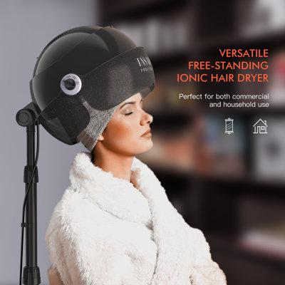 Fareed 1875W Freestanding Ionic Hooded Hair Dryer