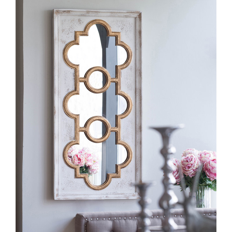 Wood Flat Wall  Mirror
