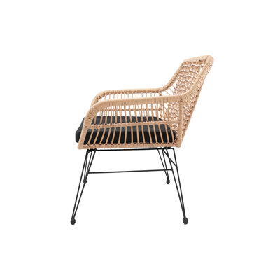 Bradner Wicker Outdoor Bench