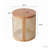 15.7'' Rubber Solid Wood SIDE TABLE