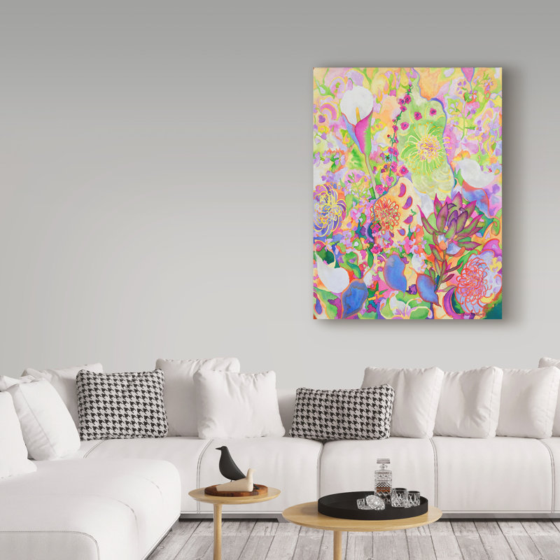 «Soul Speak» par Taryn, reproduction d'art sur toile tendue, H 19 po x l 14 po