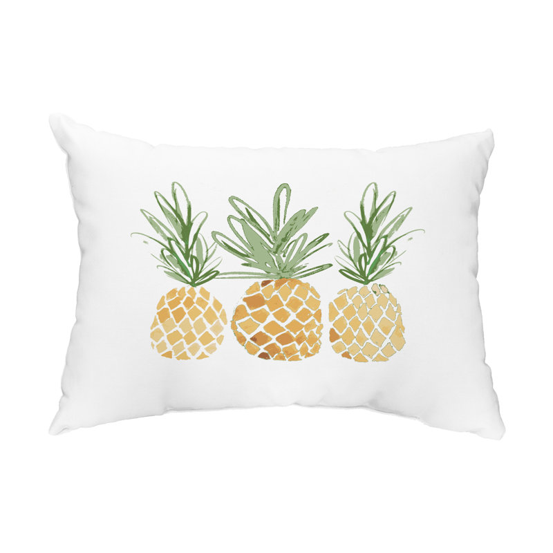 Outdoor Reversible Throw Pillow