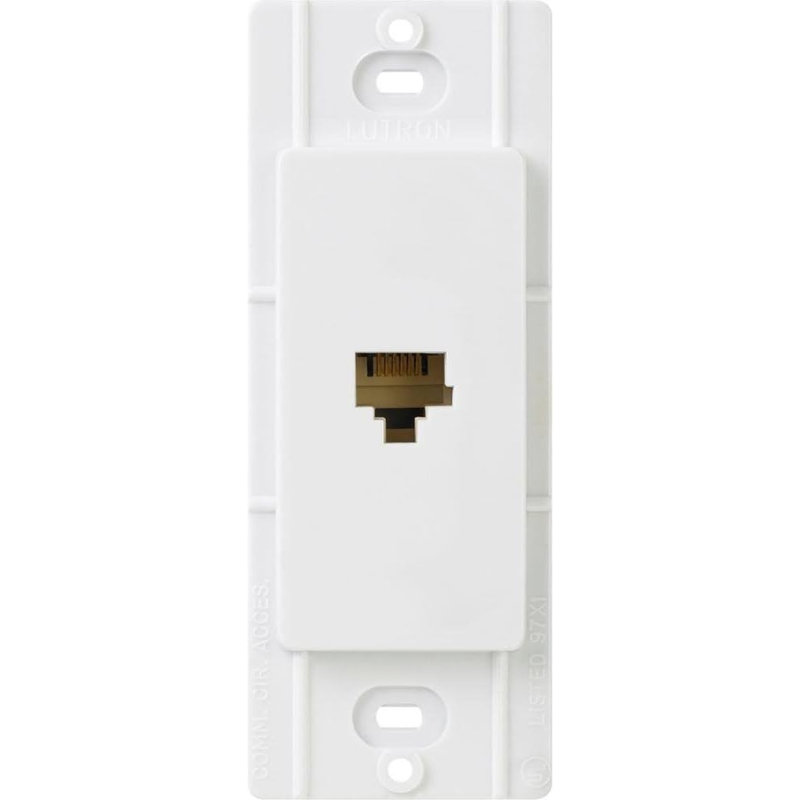 Prise de téléphone Lutaro CA-PJ-WH Claro, blanc