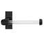 WILTON TISSUE BAR RIGHT, ACRYLIC HANDLE; MATTE BLACK FINISH-1787099502