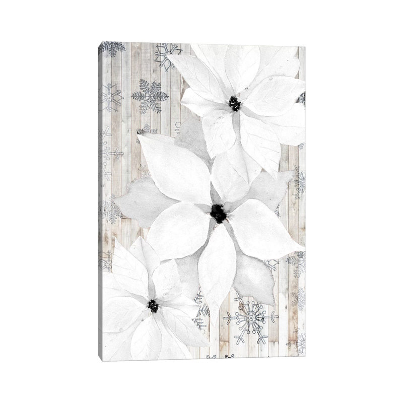 Impression sophistiquée «Christmas Collection F» par Grace Popp, Toile tendue, Pas de tapis, H 12 po x l 8 po x P 0,75 po