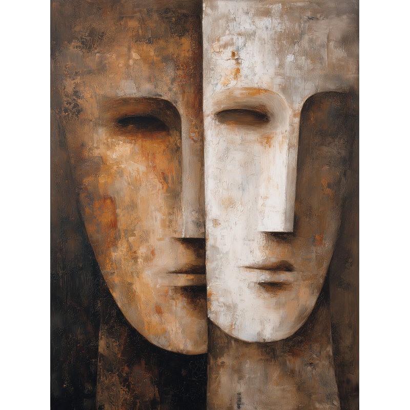Duality of Being, 20" H x 26" W