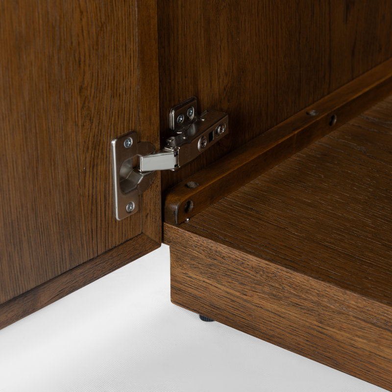 Hudson Storage Bookcase, Medium Oak