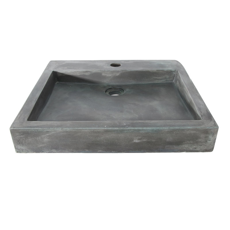 Lavabo de salle de bain vasque rectangulaire Ewan