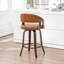 Tabouret de comptoir pivotant Ayala-761413007